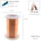 The Beadsmith® Wire™ Elements 26 Gauge Tarnish-Resistant Wire